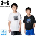 アンダーアーマー(UNDER ARMOUR)(キッズ)バスケットボールウェア ジュニア テック グラフィック ショートスリーブTシャツ 1384728