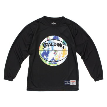 【6月15日24h限定エントリーでP10倍〜】スポルディング（SPALDING） ジュニア Marble Ball 長袖Tシャツ SJT183150 （Jr）