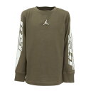 ジョーダン(JORDAN)(キッズ)バスケットボールウェア ジュニア MVP フライトスリーブ 長袖Tシャツ 95D478-E6F