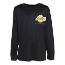 【最大7万ポイントバック!要エントリー&抽選★5/10限定】エヌビーエー(NBA)(キッズ)バスケットボールウェア 長袖Tシャツ ロサンゼルス レイカーズ PK...