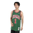 ミッチェルアンドネス(Mitchell&Ness)(メンズ)デリック・ローズ ブルズ オルタネイト スイングマン ジャージ 2008-09 SMJYCP1924...