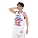 ミッチェルアンドネス(Mitchell&Ness)(メンズ)スウィングマン オールスター マイケル ジョーダン ジャージー AJY43319-ASEMJOWHIT