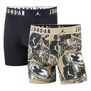【ポイント10倍!要エントリー★9/10限定】ジョーダン(JORDAN)(メンズ)JHM FLIGHT コットン ボクサーパンツ 2枚組 JM0744-J34