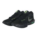 ナイキ(NIKE)(メンズ)バスケ シューズ バッシュ レブロン ウィットネス 8 EP 軽量 通気性 ミッドカット 黒 FB2237-002