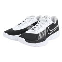 ナイキ(NIKE)(メンズ)バスケ シューズ バッシュ エア ズーム G.T. カット アカデミー EP ローカット 黒 FB2598-003
