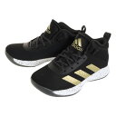 アディダス(adidas)(キッズ)ジュニア バスケット シューズ バッシュ Cross Em Up 5 K ワイド 屋内 17.0cm ブラック KZT96-...