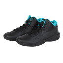 アシックス(ASICS)(キッズ)ジュニアバスケ シューズ バッシュ ゲルインプルーブ GEL-IMPROVE 2 黒 ミッドカット 部活 1064A013.0...