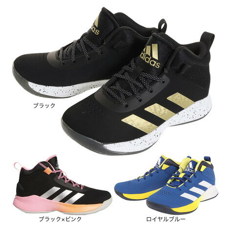 アディダス（adidas）（キッズ）ジュニア バスケットシューズ バッシュ Cross Em Up 5 K ワイド KZT96-GX4790 GX4792…