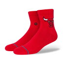 スタンス(STANCE)(メンズ)バスケットボール ソックス BULLS ST QTR A356C22BUL RED