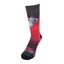 スタンス(STANCE)(メンズ)バスケットボール MIAMI HEAT CITY EDITION ソックス 24 A555D23MIA MUL