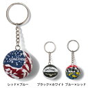 スポルディング(SPALDING)(メンズ、レディース、キッズ)キーチェーン スター&ストライプス 11-009