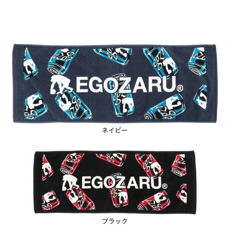 エゴザル EGOZARU メンズ レディース キッズ エナジー CAN スポーツフェイスタオル EZAC-S2402