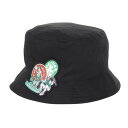ミッチェルアンドネス(Mitchell&Ness)(メンズ、レディース)バケットハット NBA ロゴラップ HWC セルティックス HBKB6730-BCEBLCK(4)