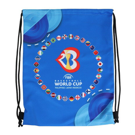 FIBAバスケットボールワールドカップ2023 FIBA BASKETBALL WORLD CUP 2023 メンズ レディース キッズ ナップサック ALLFLAGS 53552