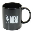 【最大7万ポイントバック!要エントリー&抽選★8/1限定】エヌビーエー(NBA)(メンズ、レディース、キッズ)マグカップ BLK NBA53316