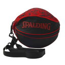 スポルディング(SPALDING)(メンズ、レディース、キッズ)バスケットボール ボールバッグ 1個入れ グラフィティレッド 49-001GR