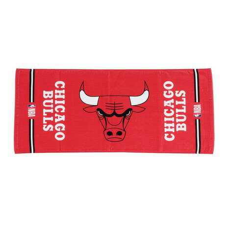 エヌビーエー（NBA）（メンズ、レディース、キッズ）フェイスタオル シカゴ ブルズ BULLS NBA54151