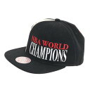 ミッチェルアンドネス(Mitchell&Ness)(メンズ)75Th World Champ Sna キャップ HHSS1091-HROBLCK