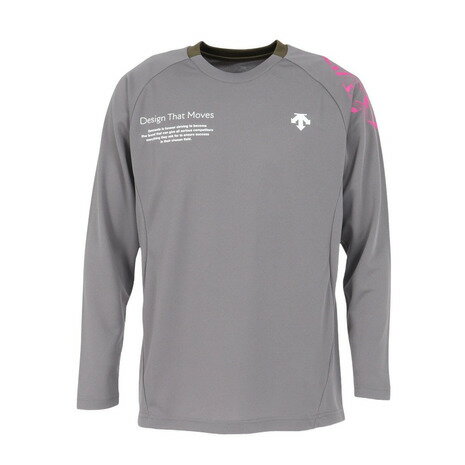 デサント(DESCENTE)(メンズ、レディース)バレーボールウェア 石川祐希選手着用 長袖バレーボールシャツ DV5FLT01U GY00