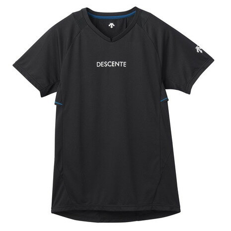デサント(DESCENTE)(メンズ)バレーボールウェア 半袖バレーシャツ DV5SHT02U BK00