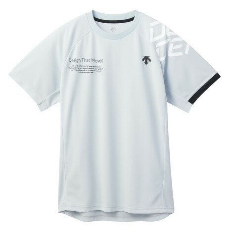 デサント(DESCENTE)(メンズ)バレーボールウェア 半袖バレーシャツ DV5SHT03U WH00