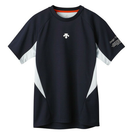 デサント(DESCENTE)(メンズ、レディース)バレーボールウェア 半袖バレーシャツ DV5SHT04U NV00