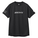 デサント(DESCENTE)(メンズ、レディース)バレーボールウェア 半袖バレーシャツ DV5SHT05U BK00