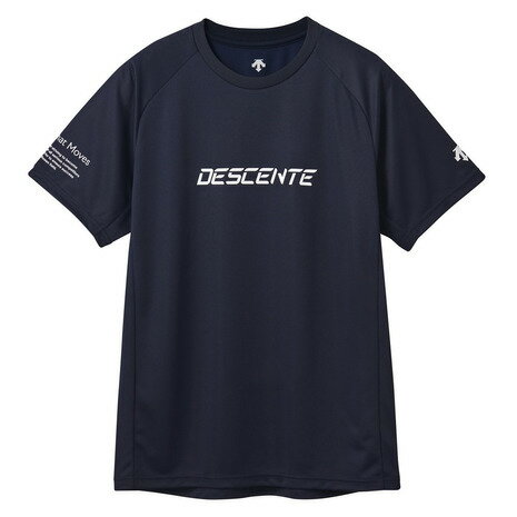 デサント(DESCENTE)(メンズ、レディース)バレーボールウェア 半袖バレーシャツ DV5SHT05U NV00