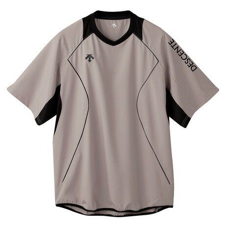 デサント(DESCENTE)(メンズ、レディース)バレーボールウェア ピステ Tシャツ DV5SWBX2UB BWBK
