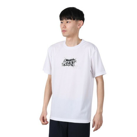 アルスト(ALST)(メンズ、レディース)バレーボールウェア 半袖ドライTシャツ スパイカーロゴ VB25TS06-15