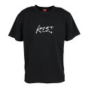 アルスト(ALST)(メンズ、レディース)バレーボールウェア Tシャツ グランジロゴ VB25TS11-01