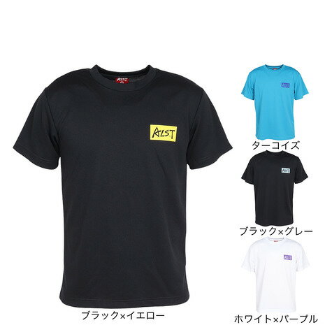 アルスト(ALST)(メンズ、レディース)バレーボールウェア 半袖ドライTシャツ BACK CAMO LOGO VB25TS04
