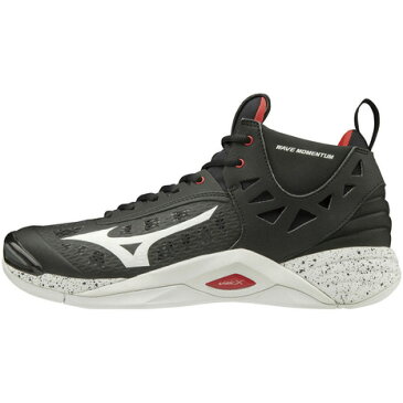 【9/5はエントリーで会員ランク別P10倍】ミズノ(MIZUNO) バレーボールシューズ ウェーブモーメンタム MID V1GA191701 (メンズ、レディース)