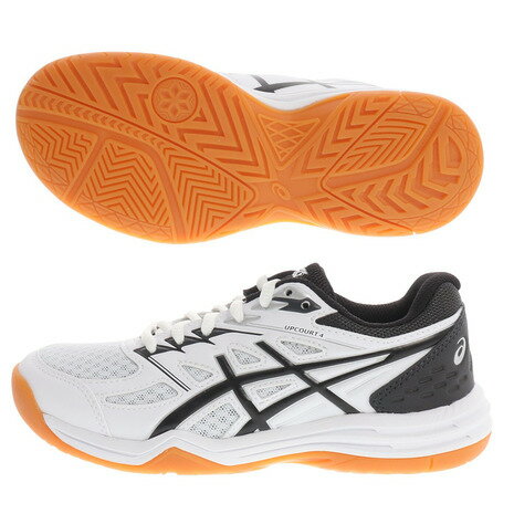 アシックス（ASICS） バレーボールシューズ ジュニア アップコート UPCOURT 4 GS 1074A027.100 （キッズ）