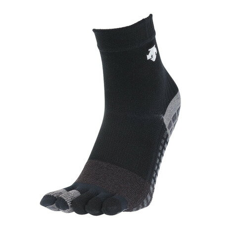 デサント(DESCENTE)(メンズ、レディース)バレーボール ソックス 5本指スーパーショートソックス DVALJB00 BWH