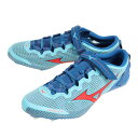 【最大7万ポイントバック!要エントリー&抽選★5/1限定】ミズノ(MIZUNO)(メンズ、レディース)陸上スパイク 短距離 オールウェザートラック専用 エックス...