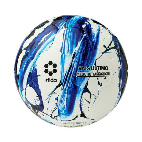 スフィーダ（SFIDA） ジュニア サッカーボール 軽量4号球 VAIS ULTIMO JR Light 4 SB-21VU06 WHT/BLU L4 （キッズ）