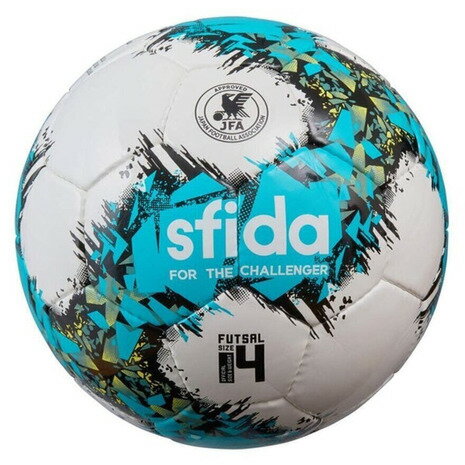 スフィーダ（SFIDA） フットサルボール 4号球 インフィニート APERTO 4 SB-21IA02 WHT/TUQ 4 JFA検定球 （メンズ、レディース）