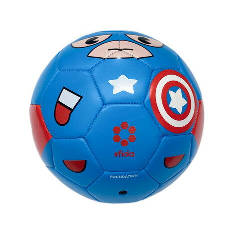スフィーダ(SFIDA) サッカーボール コミカライズ柄 idolシリーズ キャプテン・アメリカ SB-21MV02 (キッズ)ネット通販 サッカー 用品 セール