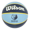 ウイルソン(Wilson)(メンズ)バスケットボール 7号球 NBA TEAM TRIBUTE メンフィス・グリズリーズ ラバー WTB1300XBMEM