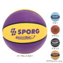 【最大7万ポイントバック!要エントリー&抽選★8/1限定】SPORG(メンズ)バスケットボール 7号球 ラバー SPBB-02