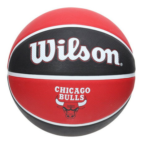 ウイルソン（Wilson）（メンズ）バスケットボール 7号球 NBA TEAM TRIBUTE シカゴ・ブルズ ラバー WTB1300XBCHI