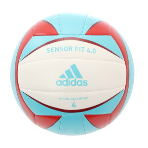アディダス（adidas） バレーボール 4号球 センサーフィット4.0 AV416SK （メンズ、レディース）