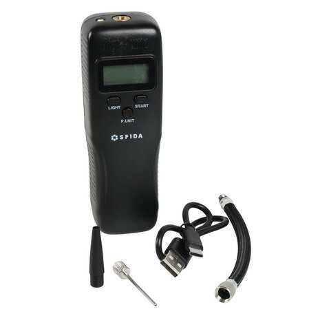 スフィーダ（SFIDA）（メンズ、レディース）空気入れ デジポンプ SH-25O01 BLK