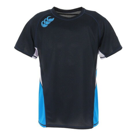 カンタベリー(canterbury)(メンズ)ラグビーウェア プラクティスTシャツ RG33220 NV カンタベリー(canterbury)(メンズ)ラグビーウェア プラクティスTシャツ RG33220 NV