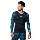 アンダーアーマー(UNDER ARMOUR)(メンズ)ヒートギアアーマー ノベルティ 長袖シャツ 1388213 002