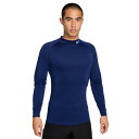 ナイキ(NIKE)(メンズ)ナイキ プロドライフィット フィットネス モックネック ロングスリーブ トップ FB7909-492(4)