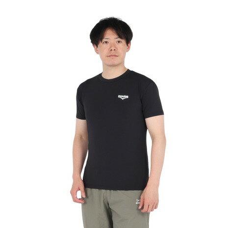 デュアリグ（DUARIG）（メンズ）ドライプラス LOOSE クルーネック 半袖Tシャツ 5S0009-AHET-786TNR BLK