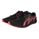 【最大7万ポイントバック!要エントリー&抽選★5/1限定】アシックス(ASICS)(メンズ、レディース)ランニングシューズ ハイパーレーサー ブラック レッド ...