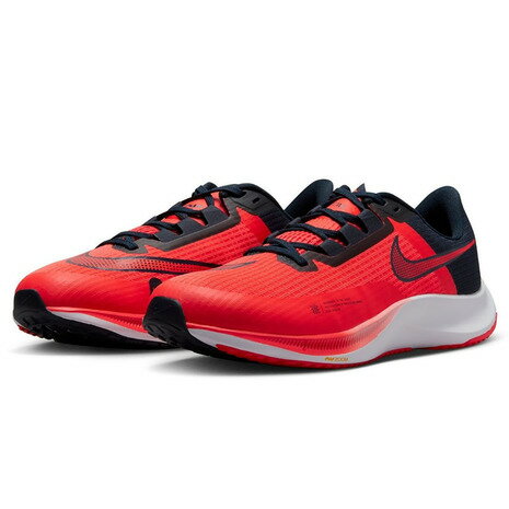 ランニングシューズ メンズ ナイキ（NIKE）（メンズ）ランニングシューズ エア ズーム ライバル フライ 3 レッド CT2405-635 スニーカー ジョグ 快適 駅伝 部活 マラソン トレーニング